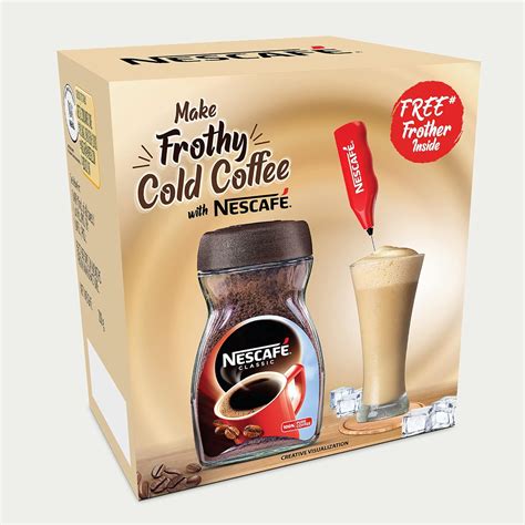 Nescafé Frothy Cold Coffee Kit Nescafé Classic Instant Coffee With
