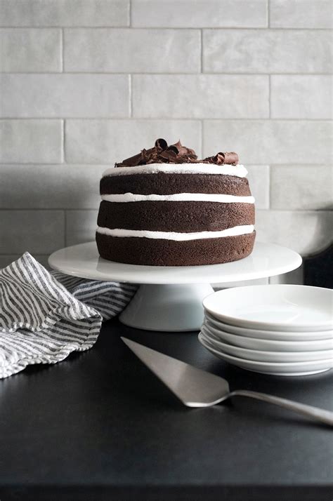 Chocolate Layer Cake With Marshmallow Frosting Room For Tuesday