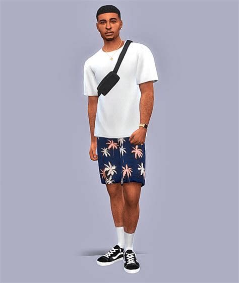 Sims 4 Ts4 Maxis Mix Menswear Lookbook Four Shorts The Sims Book