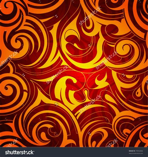 Fire is the rapid oxidation of a material in the exothermic chemical process of the flame is the visible portion of the fire. stock-vector-seamless-pattern-fire-flames-ornament ...