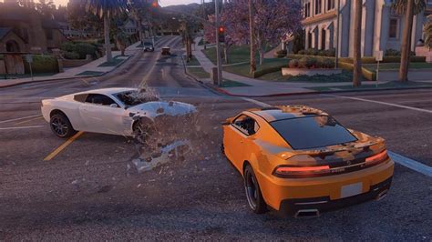 Gta 5 Car Crashes Compilation 3 With Roof And Door Deformation Youtube
