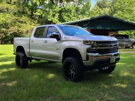 2019 Chevrolet Silverado 1500 With 22x12 57 Vision Sliver And 3512