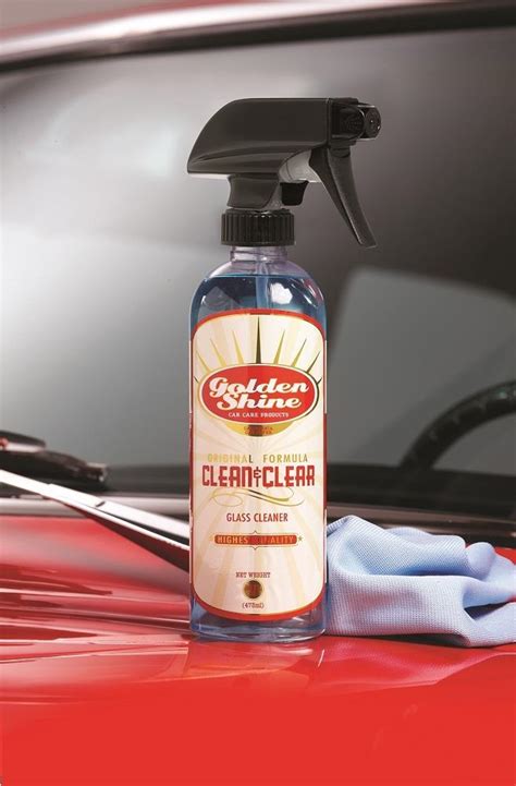 Clean & clear® skin care products. Golden Shine Clean & Clear Glass Cleaner Spray, Best ...