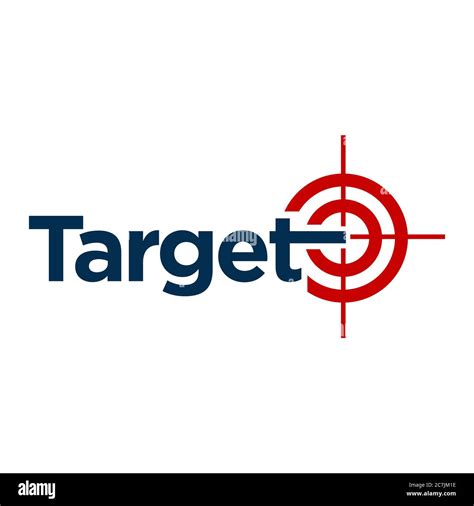 Letter Of Target Logo Design Vector Icon Elements Symbol Illustrations