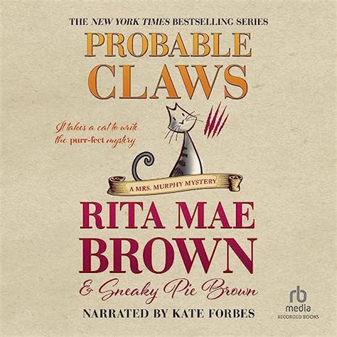 Probable Claws By Rita Mae Brown Audiobook