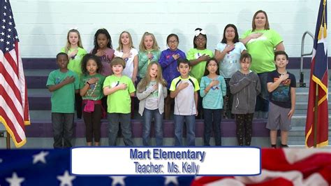 Mart Elementary Mrs Kellys Class