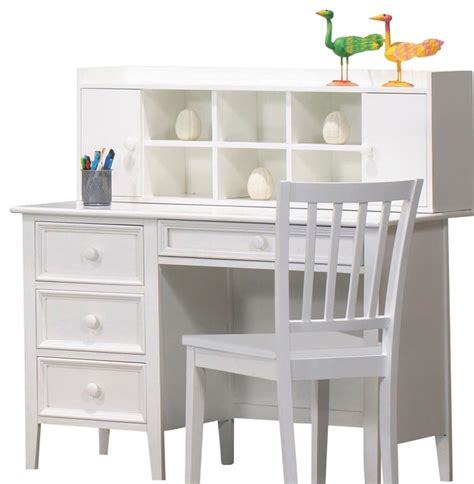 Great selection of desk sets and accessories. Homelegance Whimsy 4 Drawer Kids' Desk with Hutch and ...