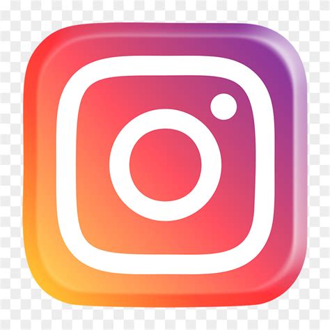 Download the new latest official instagram logo png transparent. Ícone 3D Instagram Logo em PNG sem Fundo download - Designi