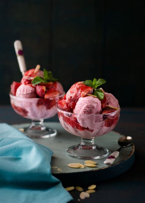 The answer to that is a definite yes! Strawberry Sour Cream Ice Cream {Egg Free} - The White ...