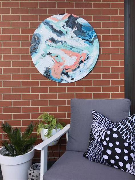 Diy Outdoor Wall Art Make Your Own Abstract Wall Art Style Curator