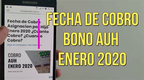 28 175 просмотров 28 тыс. Fecha de Cobro Asignacion Universal por Hijo (AUH) ENERO ...
