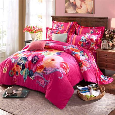 Twin Full Queen Size 100cotton Bohemian Boho Style Colourful Comforter