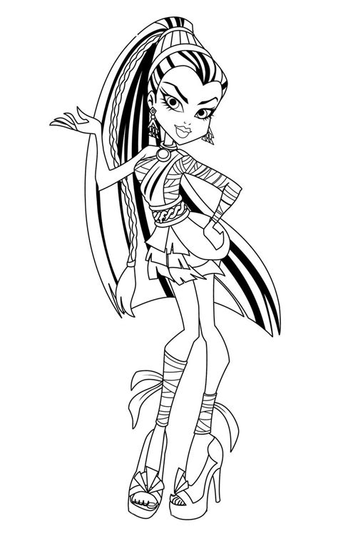 Monster high baby coloring pages. Monster High Coloring Pages | Free download on ClipArtMag