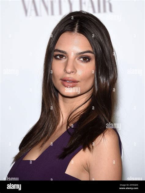 Emily Ratajkowski Attending Vanity Fair And The Fiat Brands Young