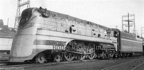 Milwaukee Road Hiawatha Train F7 104 Steam Locomotive Cmsp 1939 Art Deco Hudson Milwaukee Road