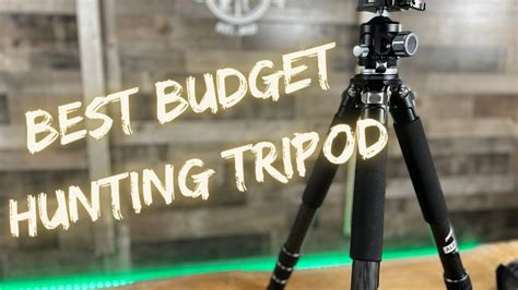 Best Budget Hunting Tripod Innorel Gt324c Hunting Gear Youtube