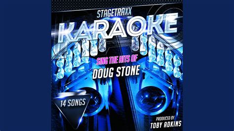 I Never Knew Love Karaoke Version Originally Performed By Doug Stone