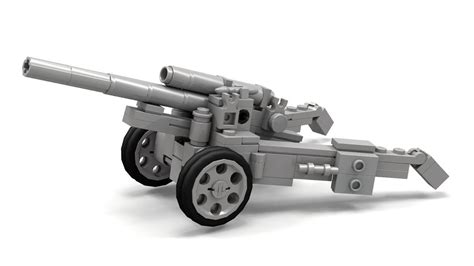 Lego Wwii Fh 150mm Artillery Instructions Youtube