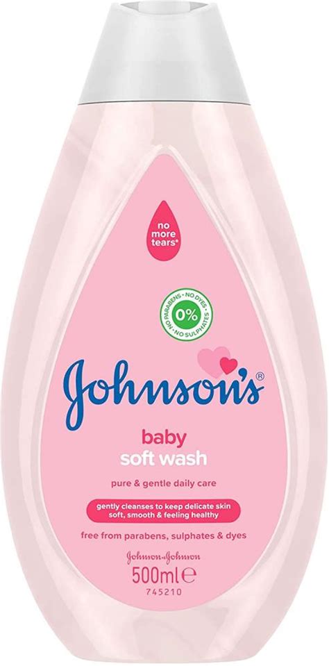 Johnsons Baby Soft Wash 500ml Approved Food