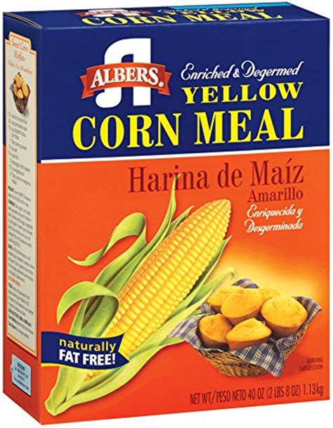 And the use of sweeteners is subjective—sometimes honey, molasses, or sweet sorghum syrup are used. Albers Yellow Corn Meal, 40-Ounce Boxes (Pack of 4) | Giant Food Store
