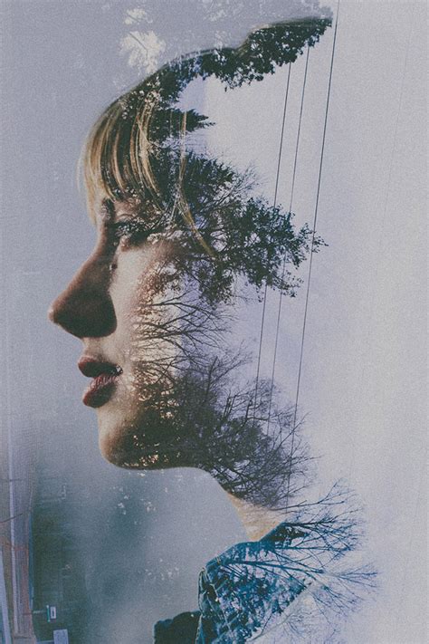 Best Double Exposure Photoshop Tutorials And Free Ps Actions Graphic