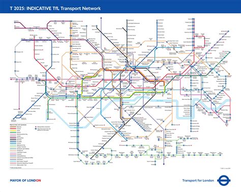 London Underground Train And Tube Map Train Maps