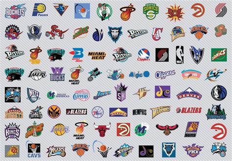Nba Basketball Teams Vectors Logo