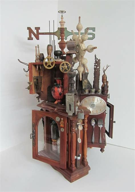 683 Best Art Found Object Assemblage Images On Pinterest Assemblage