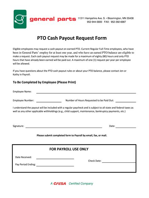 Pto Forms Templates Hot Sex Picture