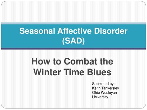 Ppt Seasonal Affective Disorder Sad Powerpoint Presentation Free