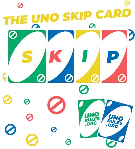 Uno Skip Card Block And Annoy The Player Next To You