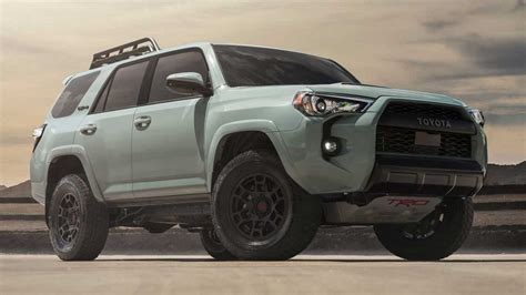 2021 Toyota Trd Pro Lineup Gets New Color Other Upgrades