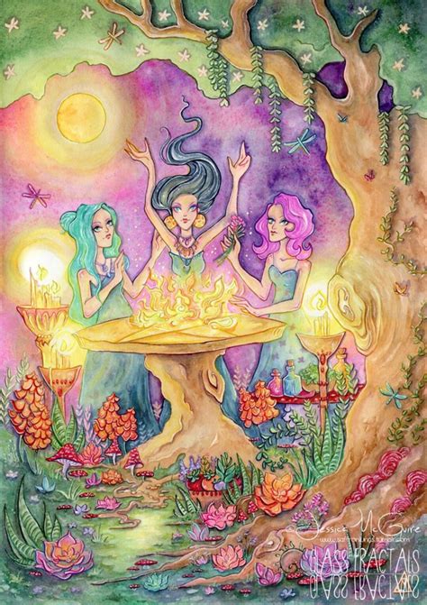 Beltane Magicalwitchfantasypaganart Print Etsy