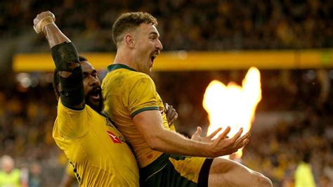 Reece hodge reacts after scoring a try during the bledisloe cup win over the all blacks. Bledisloe Cup 2019: Wallabies player ratings v All Blacks ...