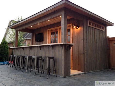 10 Inspiring Outdoor Bar Ideas Backyard Bar Pool Shed Bar Shed