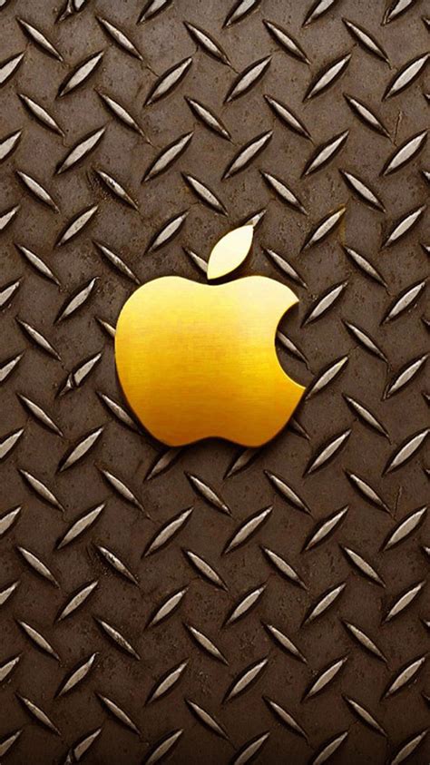 Free Download Gold Apple Logo Iphone 6 Wallpapers Hd Wallpapers For