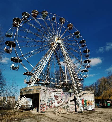 Abandoned Amusement Park Elektrėnai Lithuania Reurope