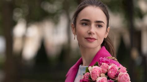 Lily Collins Says Her ‘emily In Paris Character Is This Age—and People