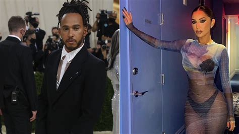 ¿un Nuevo Romance De Lewis Hamilton Quién Es Janet Guzmán La Modelo Que Lo Acompañó A Su