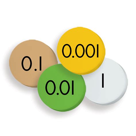 Sensational Math Place Value Discs 4 Value Decimals To Whole Numbers