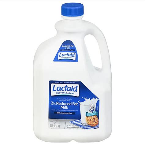 Lactaid 100 Lactose Free 2 Reduced Fat Milk 96 Fl Oz