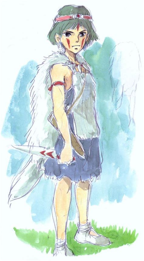 Living Lines Library もののけ姫 Princess Mononoke 1997 Character