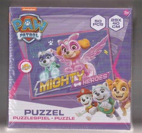 Paw Patrol Mighty Heroes Puzzel 50 Stukjes