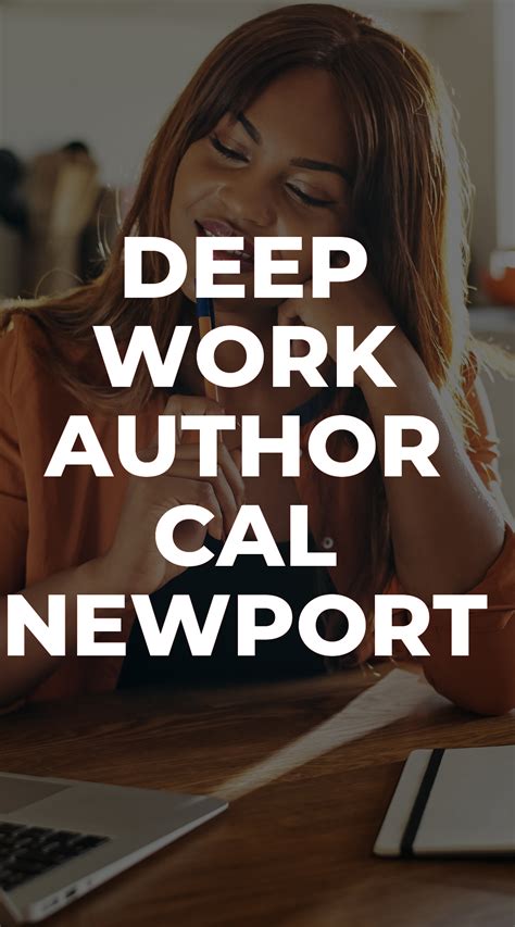 Deep Work Author Cal Newport Newport Implementation Guide Author