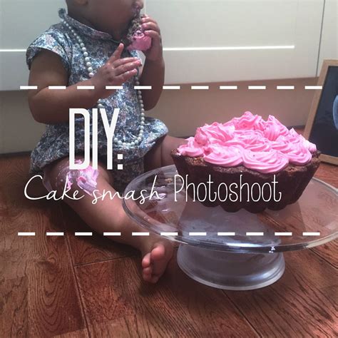 Prints of all 25 images in size 7″ * 5″. DIY: First Birthday Cake Smash Photo Shoot - Eat.Love.Live
