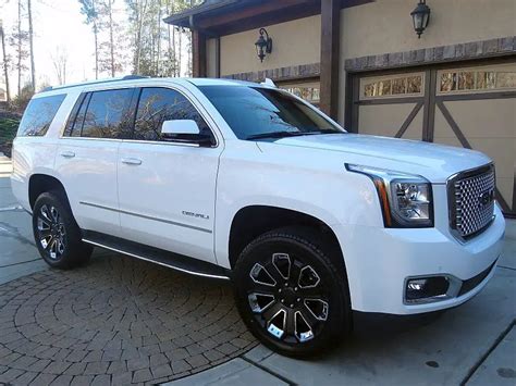 Any One With A White Or Pearl White Yukon Black Wheels 2015 2019