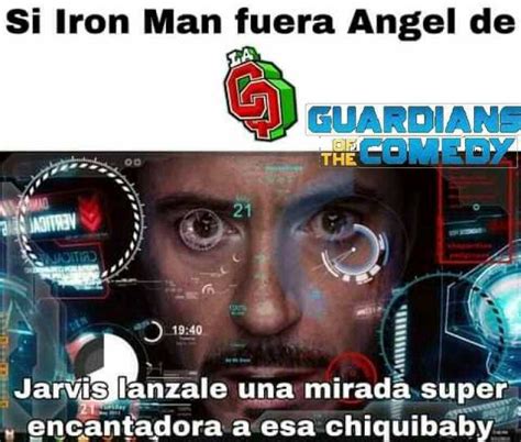 Si Iron Man Fuera Angel De Guardians The 21 1940 Jarvis Lanzale Una