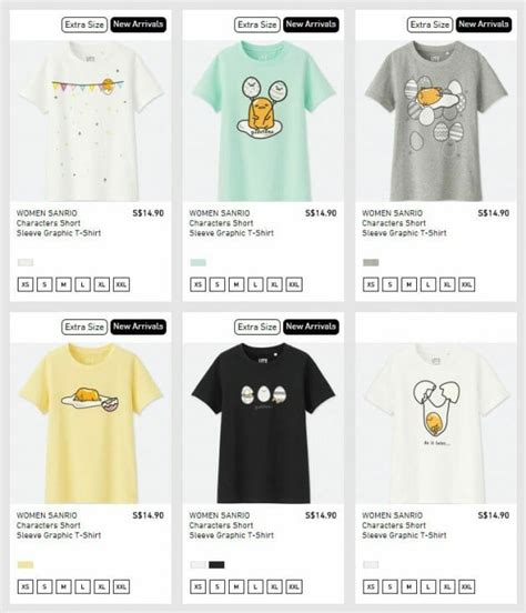 Uniqlo x bt21 t shirts. New UNIQLO x Sanrio Graphic T-Shirts featuring Gudetama ...