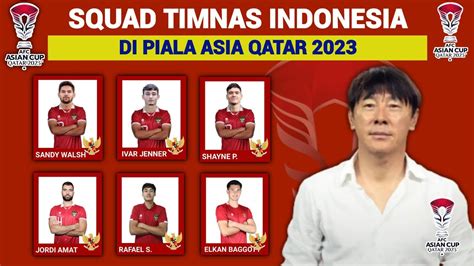 PREDIKSI SQUAD PEMAIN TIMNAS INDONESIA DI PIALA ASIA QATAR 2023