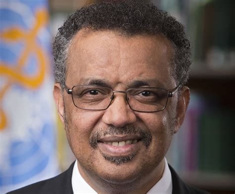 Whos Dr Tedros Its Not Often You Get A Second Chance But This Year